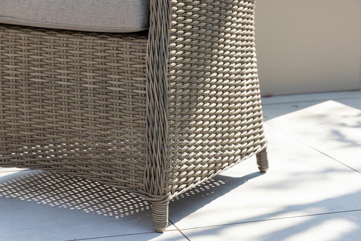 GARTENSTUHL-SET WEMBLEY - Braun, KONVENTIONELL, Kunststoff/Textil (62/94/66cm) - Gardenson