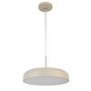 LED-HÄNGLAMPA MIKE - vit/sandfärgad, Modern, metall/plast (40/40/130cm) - Mömax