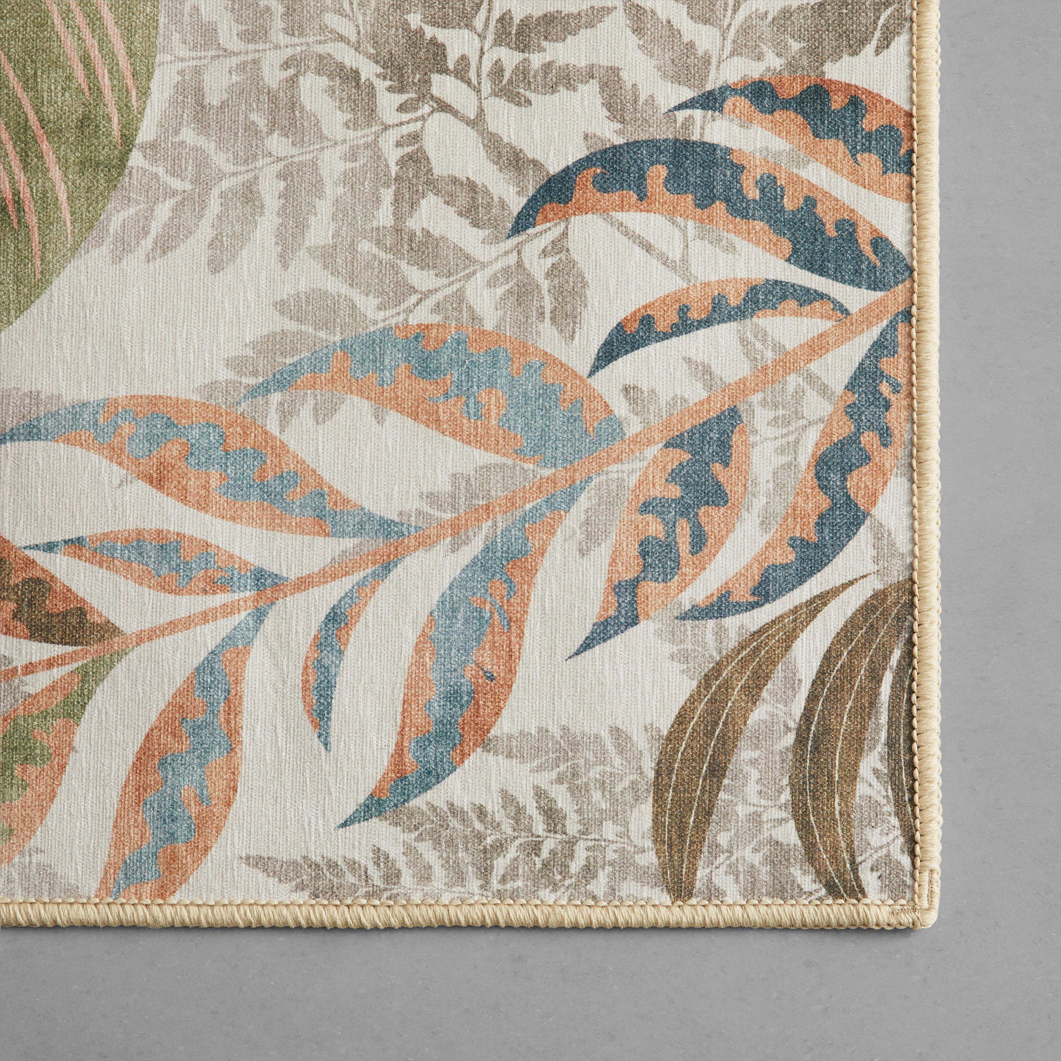FLATVÄVD MATTA BLÄTTER 2 - multicolor, Modern, textil (160/230cm) - Modern Living