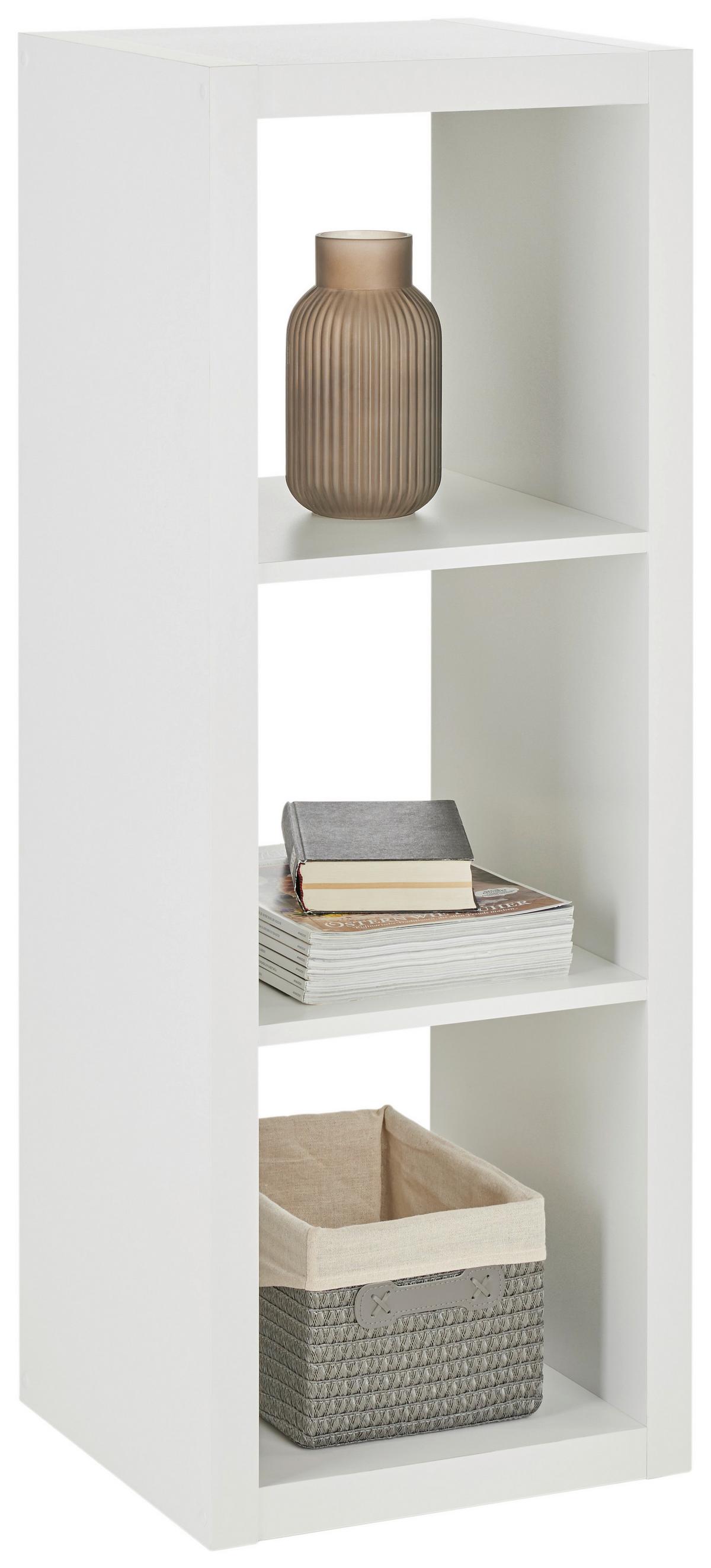 Separator de cameră Style - alb, Konventionell, material pe bază de lemn (42/112/38cm) - Modern Living