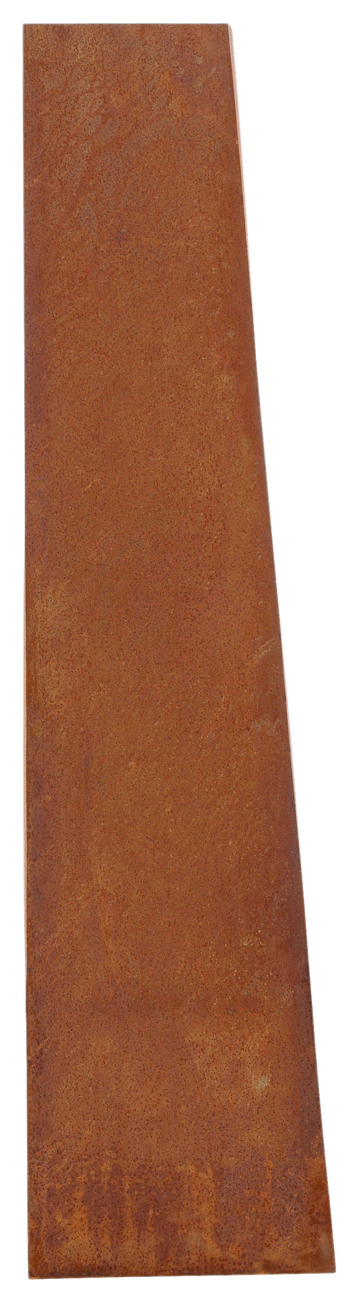 Feuerstelle Bastian ca. 50x120 cm Stahl - Dunkelorange, KONVENTIONELL, Metall (50/120/20cm) - Gardenson