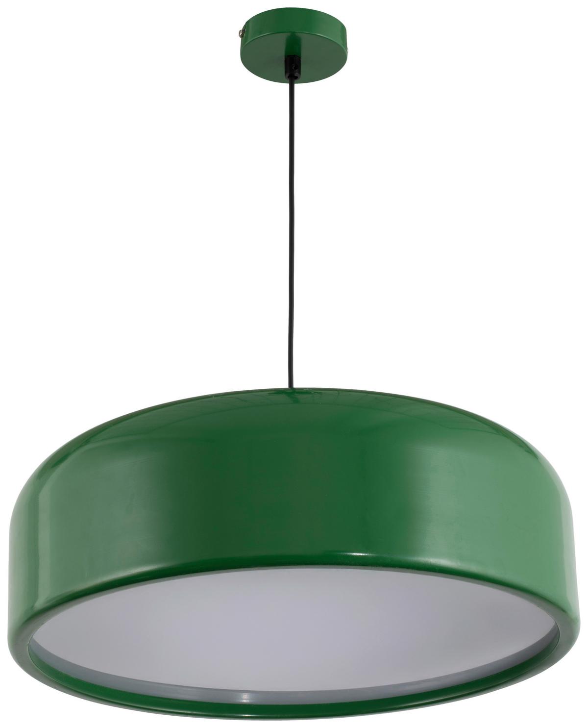 LAMPA WISZĄCA FRANKA - zielony, Lifestyle, tworzywo sztuczne/metal (48/120cm) - Collet's Monde