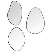 ZESTAW LUSTER VIOLA - czarny, Modern, metal/szkło (28/22/0,4cm)