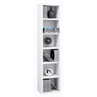 Regal Elementa, Bela - bela, Moderno, leseni material (21/91,5/20cm) - MID.YOU