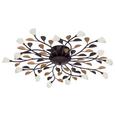 Deckenleuchte Campania max. 10 Watt - Goldfarben/Braun, MODERN, Glas/Metall (77,5/11,5cm) Deckenleuchte Campania max. 10 Watt - Goldfarben/Braun, MODERN, Glas/Metall (77,5/11,5cm)