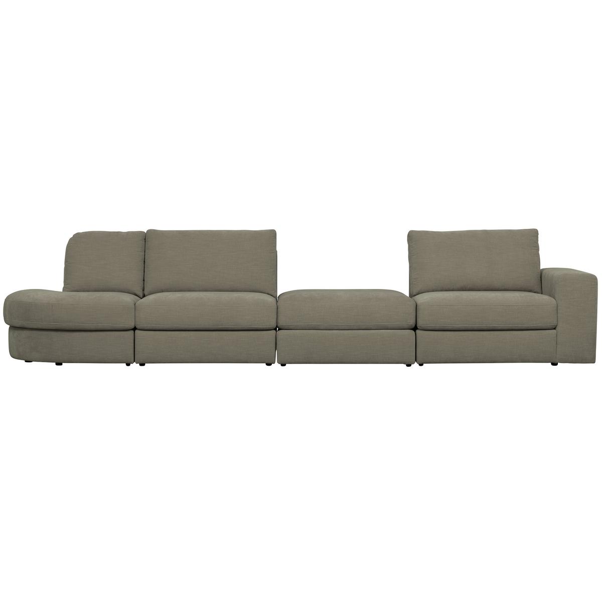 Hocker Family Grau B: 90cm - Schwarz/Grau, Design, Kunststoff/Textil (90/43/98cm) - Livetastic