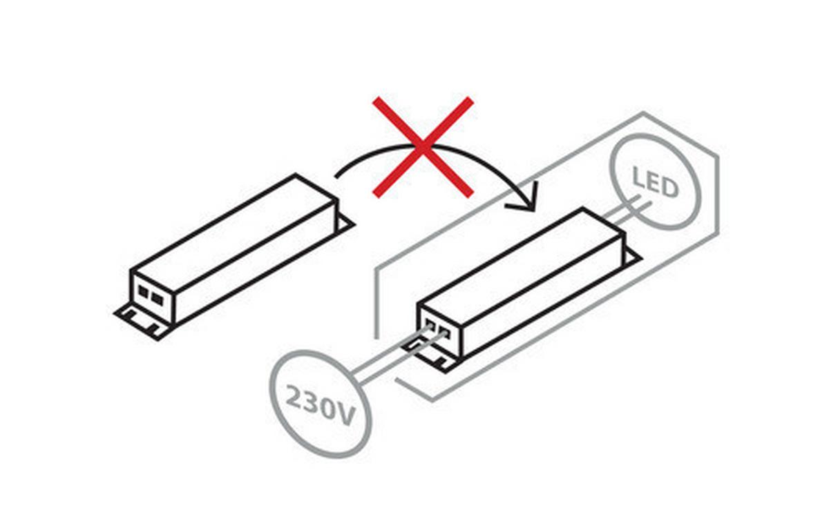 LED-DECKENLEUCHTE 48293-24R MARCIA - Klar/Chromfarben, Konventionell, Kunststoff/Metall (38/7cm) - Globo