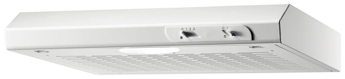 Dunstabzugshaube Suna ca. 60/7,6/47 cm Weiß - Weiß, Trend, Metall (60/7,6/47cm) - Respekta