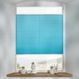 Plissee Free in Petrol, ca. 100x130cm - Petrol, Textil (100/130cm) - PREMIUM LIVING