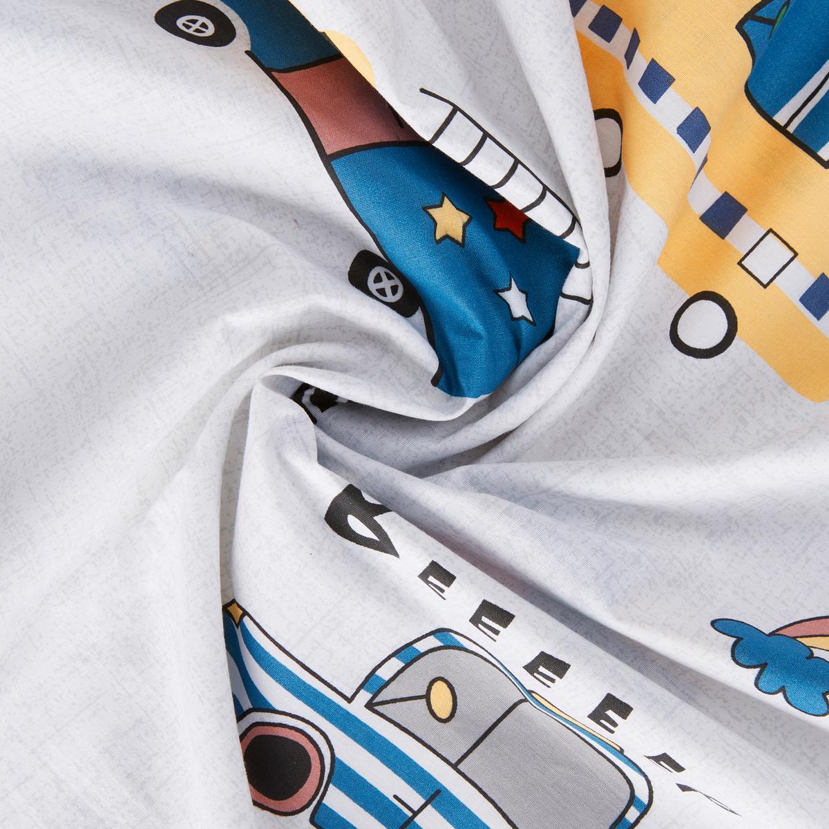 Bettwäsche Traffic ca. 160x210cm - Weiss/Multicolor, Textil (160/210cm) - Modern Living