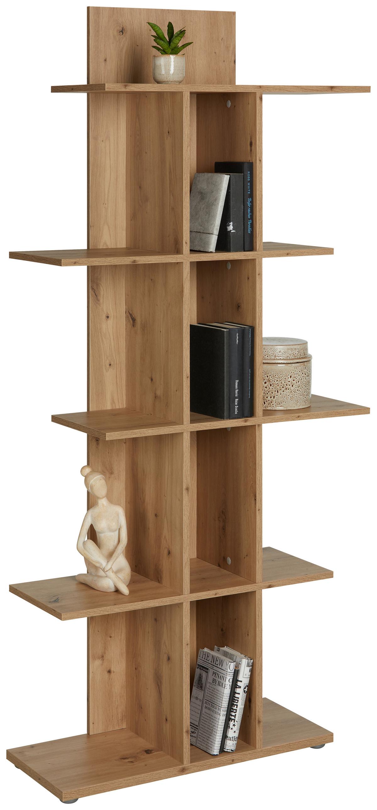 Regal in Eichefarben - Eiche Artisan, Modern, Holzwerkstoff (81/177/29.7cm) - Mömax