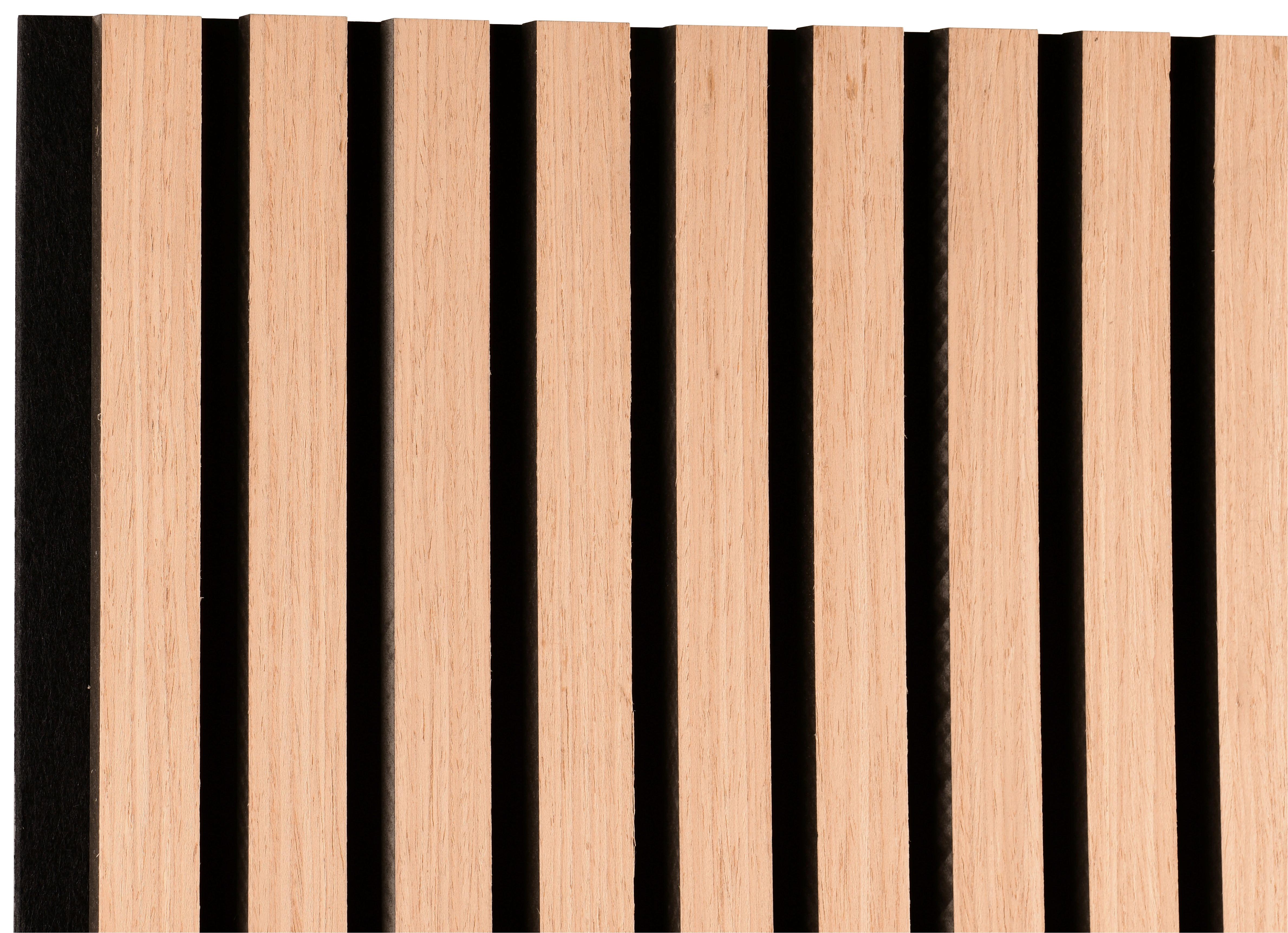 Akusztikus Fali Panel 2db-Os Szett Grace - fekete/Artisan tölgy, Modern, faalapú anyag/textil (60,5/120/2,2cm) - Best Price