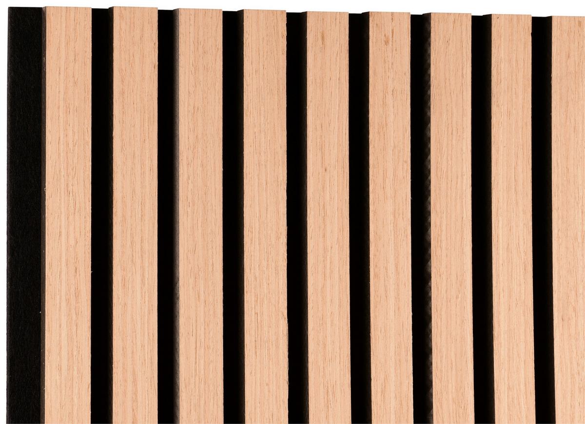 Akusztikus Fali Panel 2db-Os Szett Grace - fekete/Artisan tölgy, Modern, faalapú anyag/textil (60,5/120/2,2cm) - Best Price