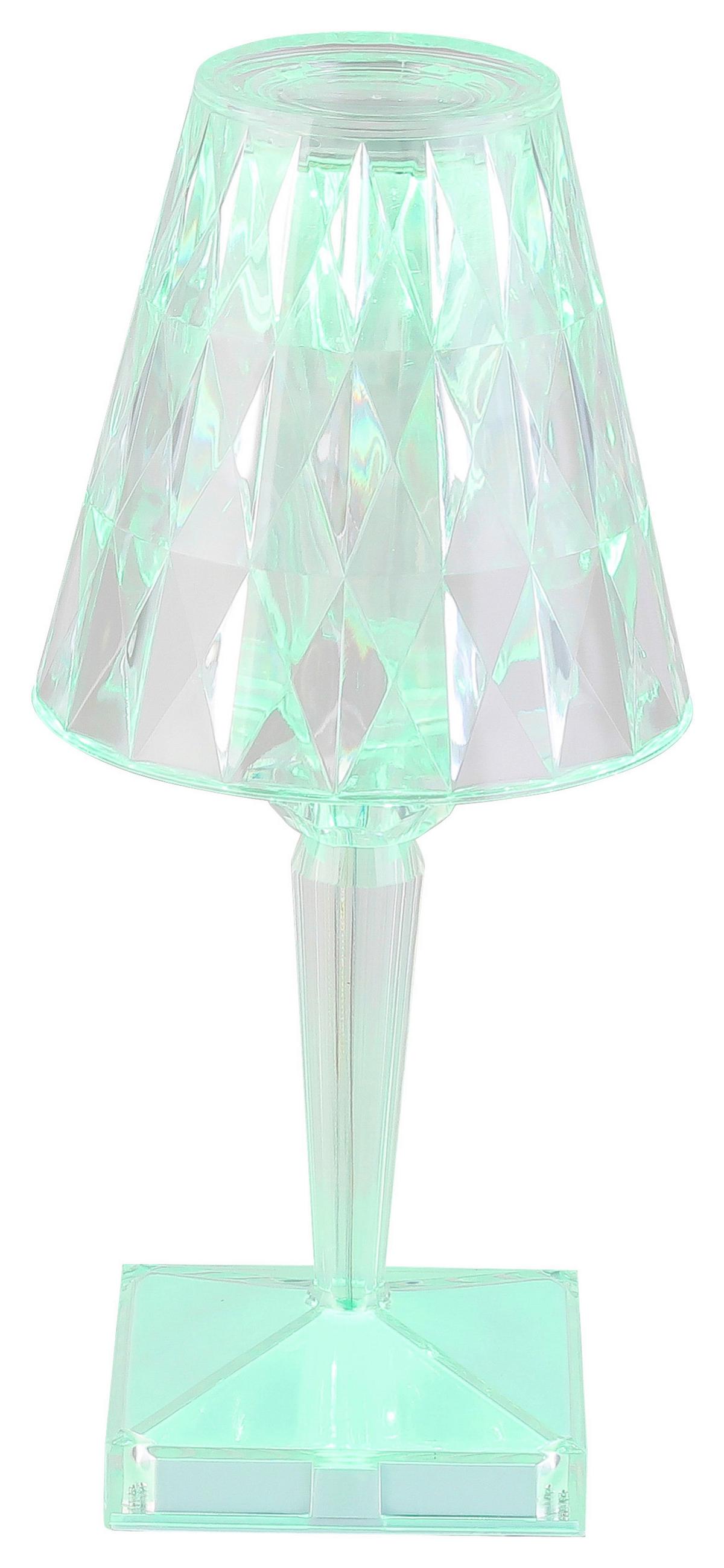 Led Asztali Lámpa Tulio - áttetsző, műanyag (12/26cm) - Modern Living
