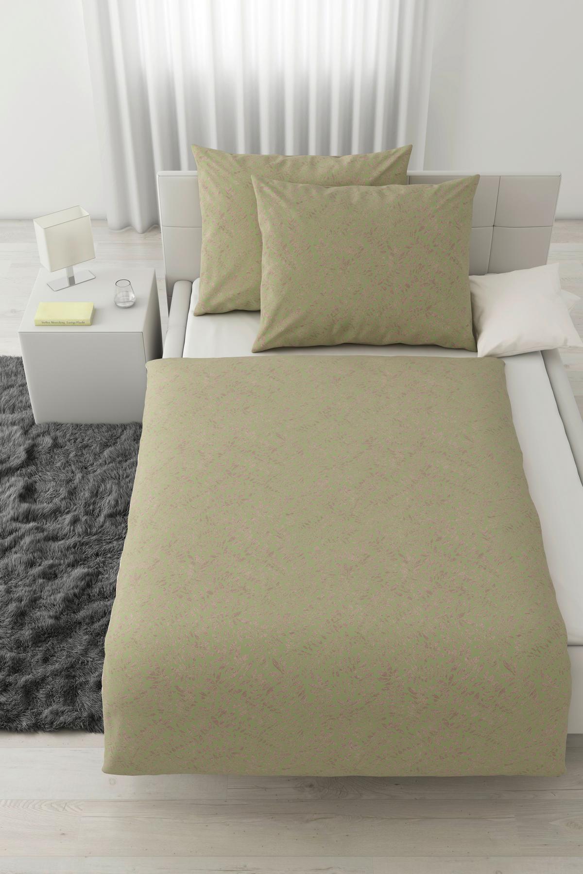 Lenjerie de pat Lorita cca. 200x220/2x50x70 cm - verde, textil (200/220cm) - Modern Living