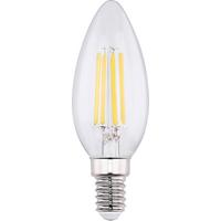 Set Led-sijalk 105880-3, E14, 4 W, 3 Kos - prozorno, steklo (3,5/9,8cm) - Mömax