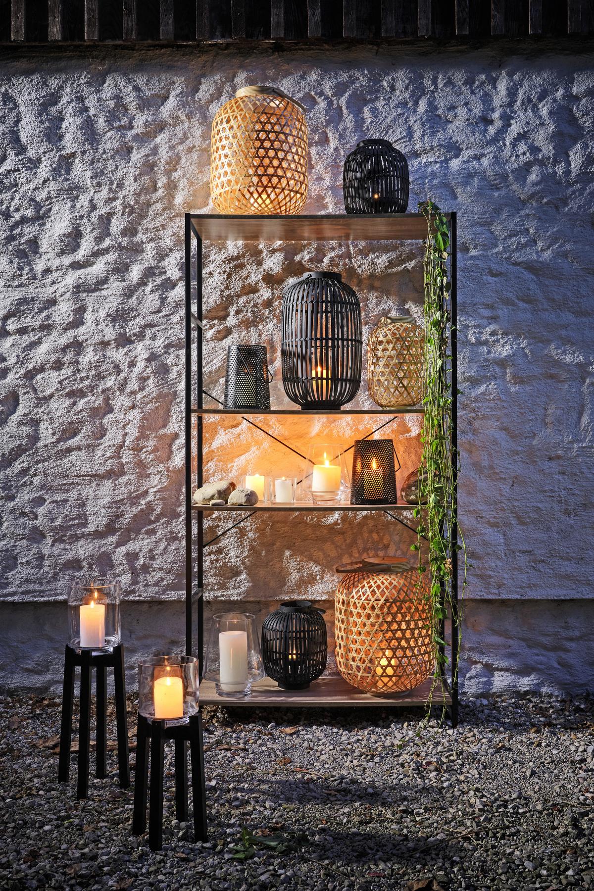 Svijećnjak Čaša Lou - prozirno, Trend, staklo (18/22cm) - Modern Living