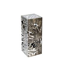 Blumensäule Bronzefarben - Bronzefarben, Basics, Glas/Metall (27/100/27cm)
