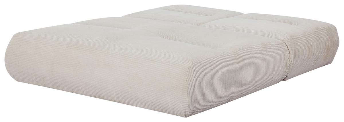 Zofa Luna, Bež, Funkcija Ležišča - bež, Design, tekstil (159/88/160cm) - Livetastic