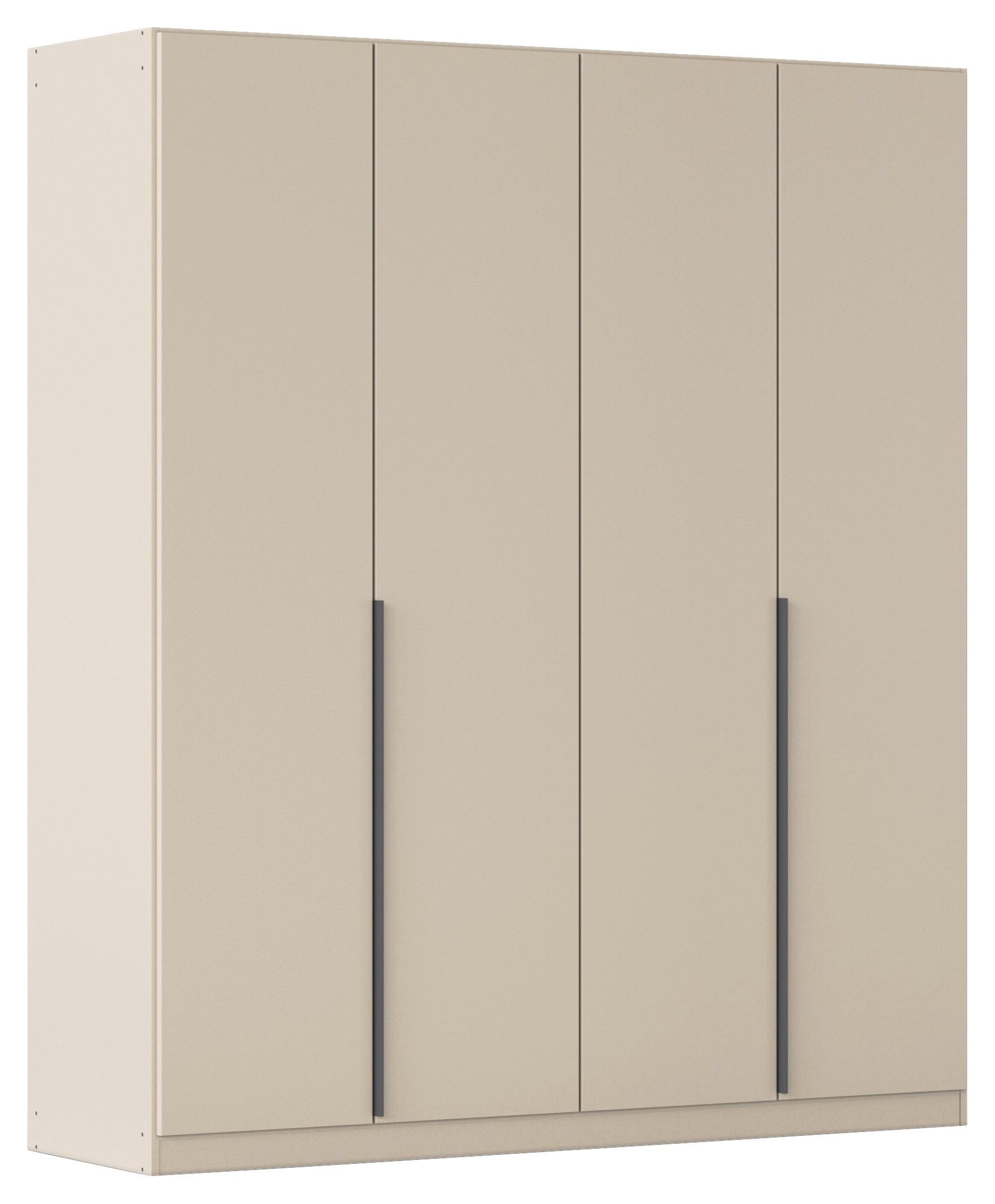 Drehtürenschrank Alabama Champagner - Champagner/Grau, MODERN, Holzwerkstoff/Metall (181/229/54cm) - Rauch Möbel