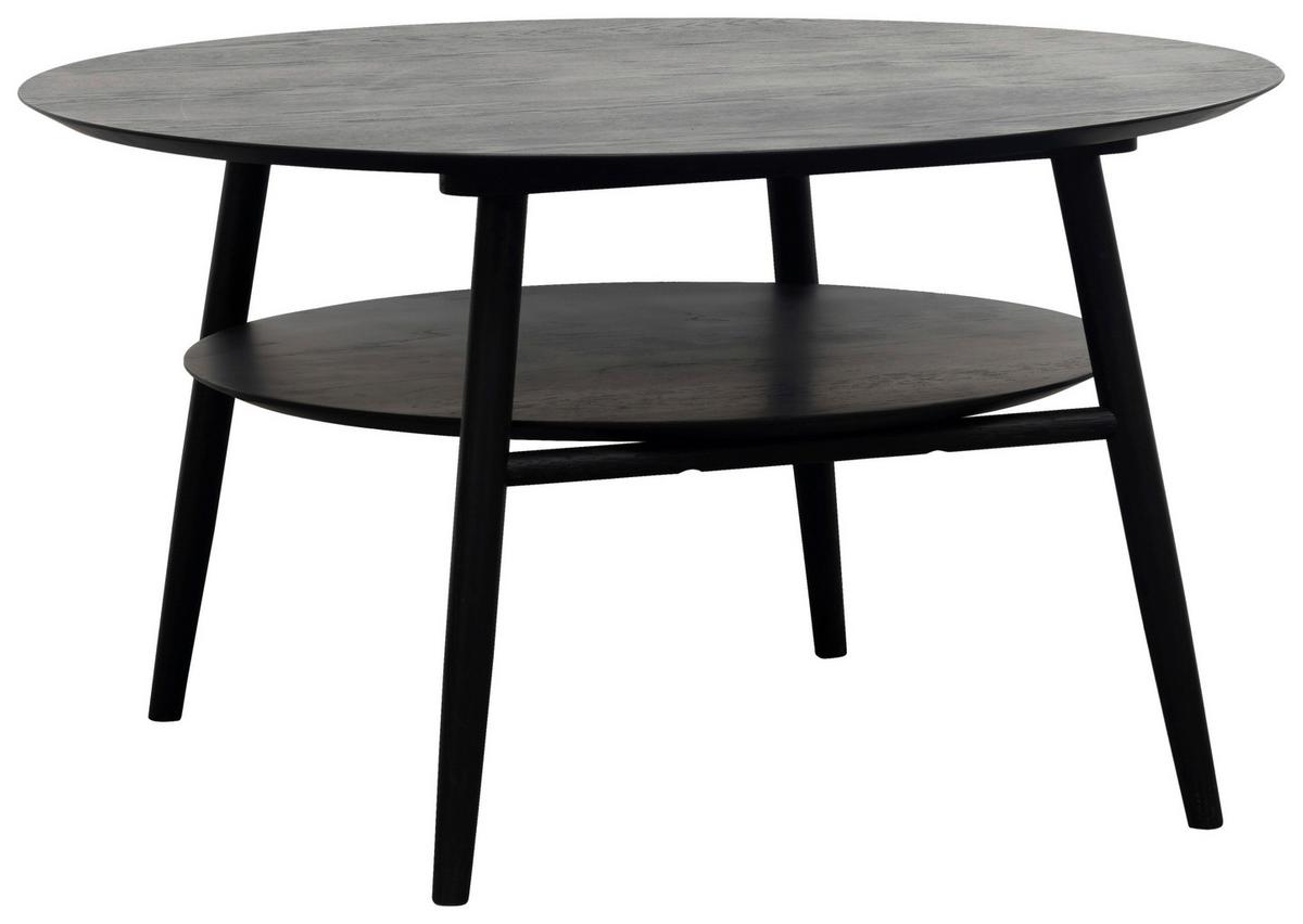 STOLIK KAWOWY SANTO DOMINGO - czarny, Modern, materiał drewnopochodny/drewno (80/45/80cm) - MID.YOU