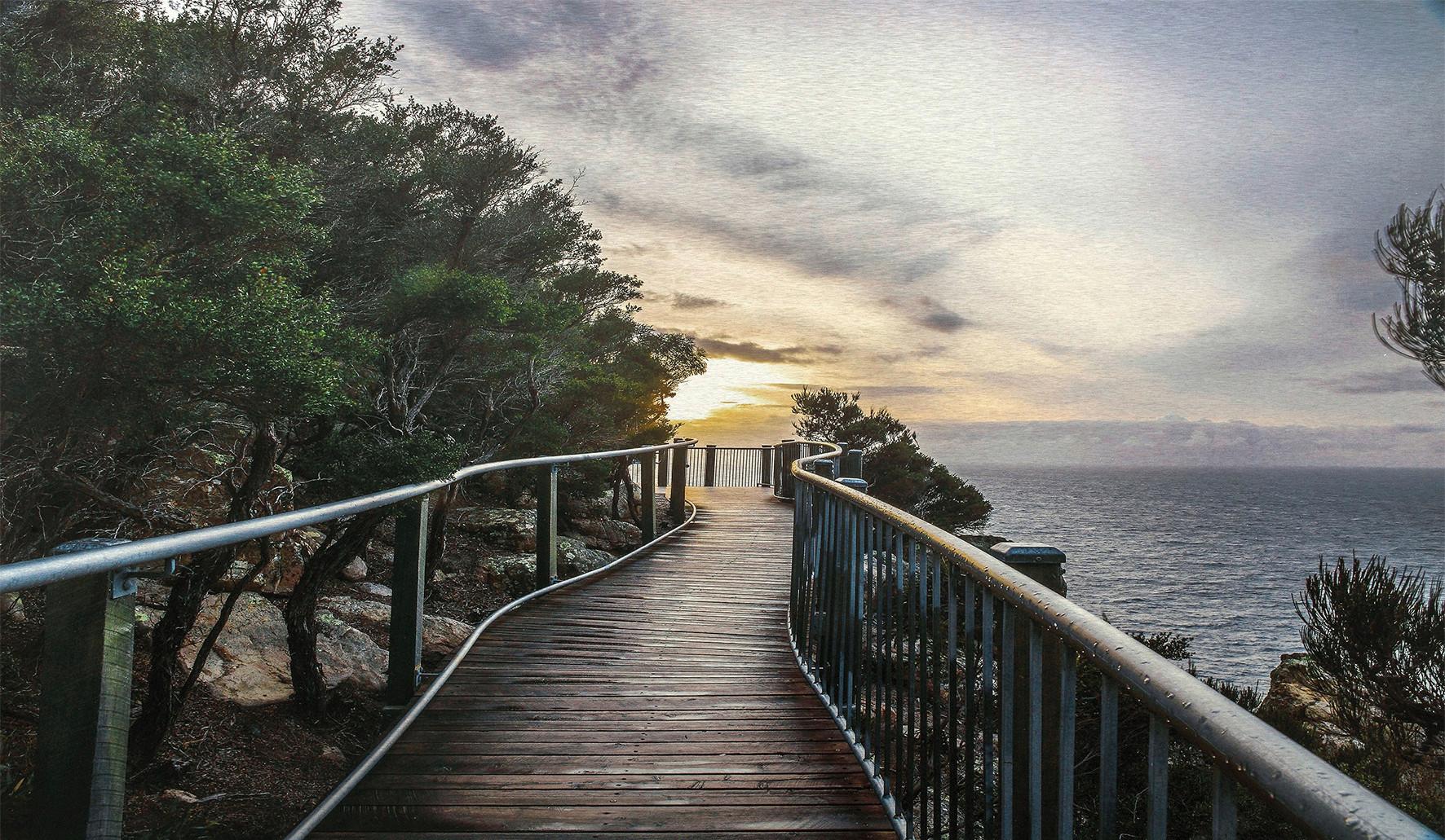 OBRAZ ALUMINIOWY B1951 ST-X - szary, Design, metal (120/70cm) - Monee