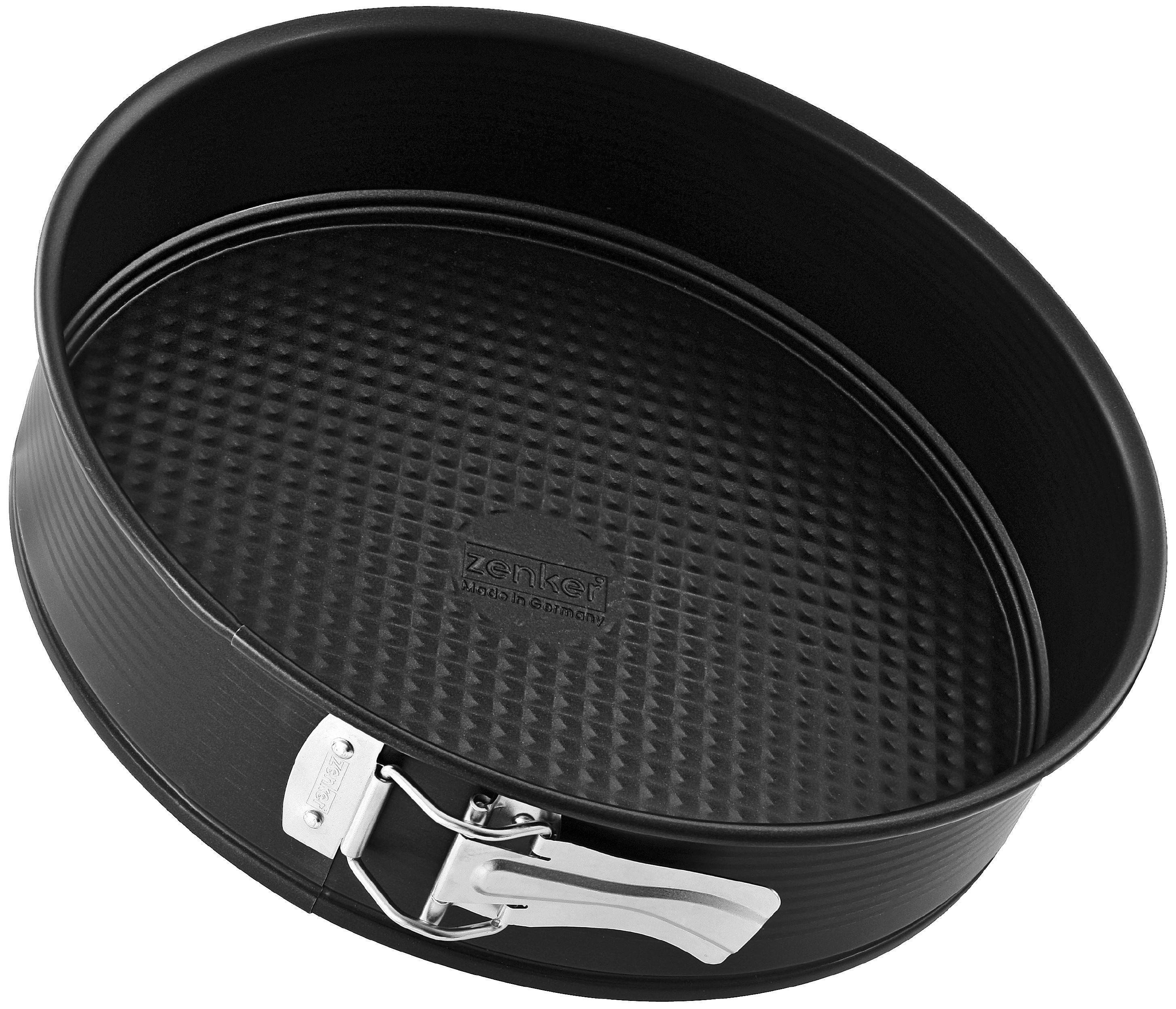 Springform Black Metallic in Schwarz Ø ca. 30cm - Schwarz, Metall (30/6,5cm) - Zenker