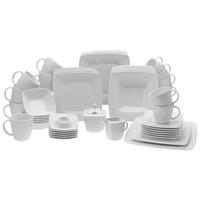 Kombinirani Servis Victoria, 50-Delni - bela, Basics, keramika - Creatable