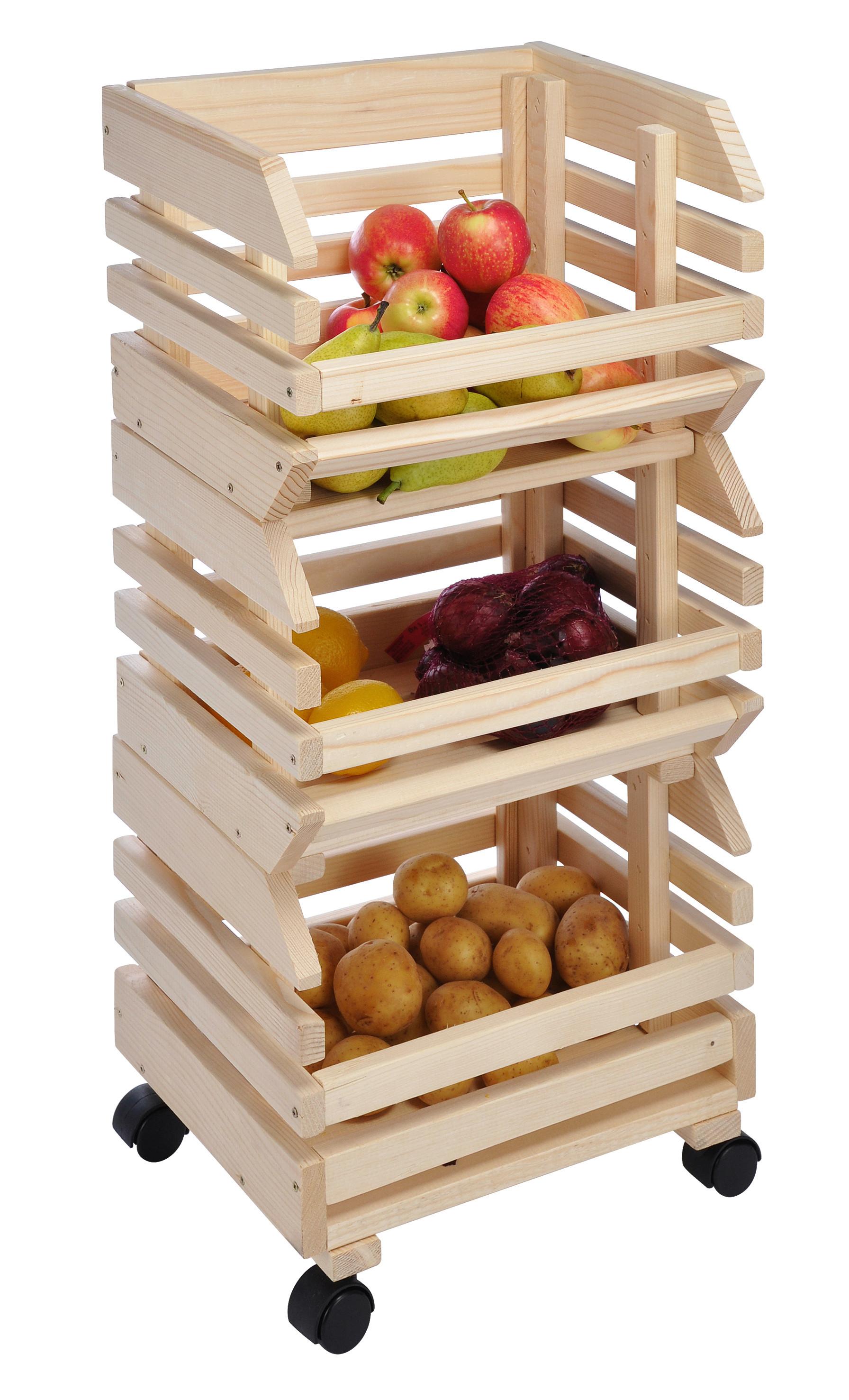 REGAŁ DO PRZECHOWYWANIA 90055 - kolor naturalny, Basics, drewno (37/25/80cm)
