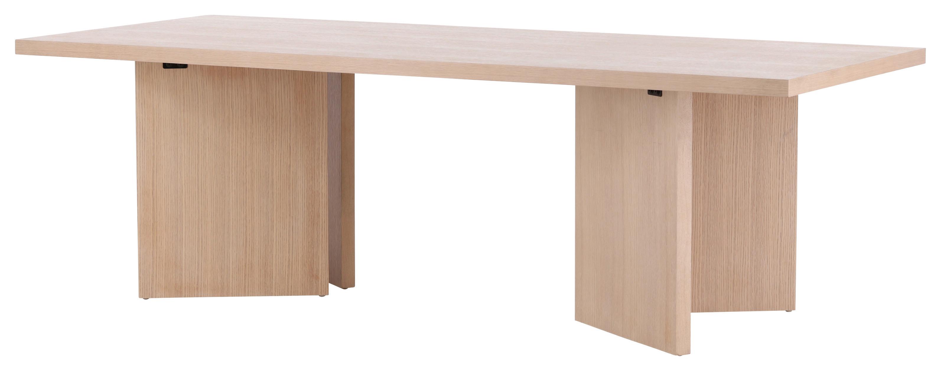 Esstisch Bassholmen ca. 240x100x74 cm Beige - Beige, Design, Holz/Holzwerkstoff (240/100/74cm) - Livetastic
