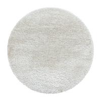 Hochflorteppich Brilliant Naturfarben Ø ca. 120cm - Naturfarben, Basics, Textil (120cm)