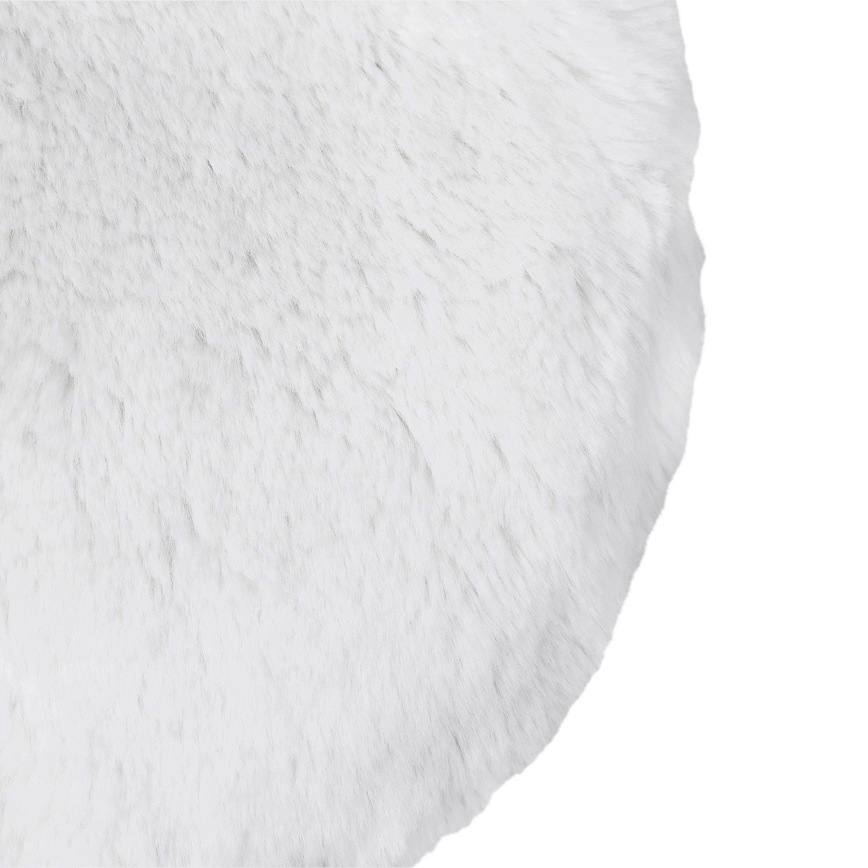 SITTKUDDE FLAUSCHI - vit, textil (35/3cm) - Mömax