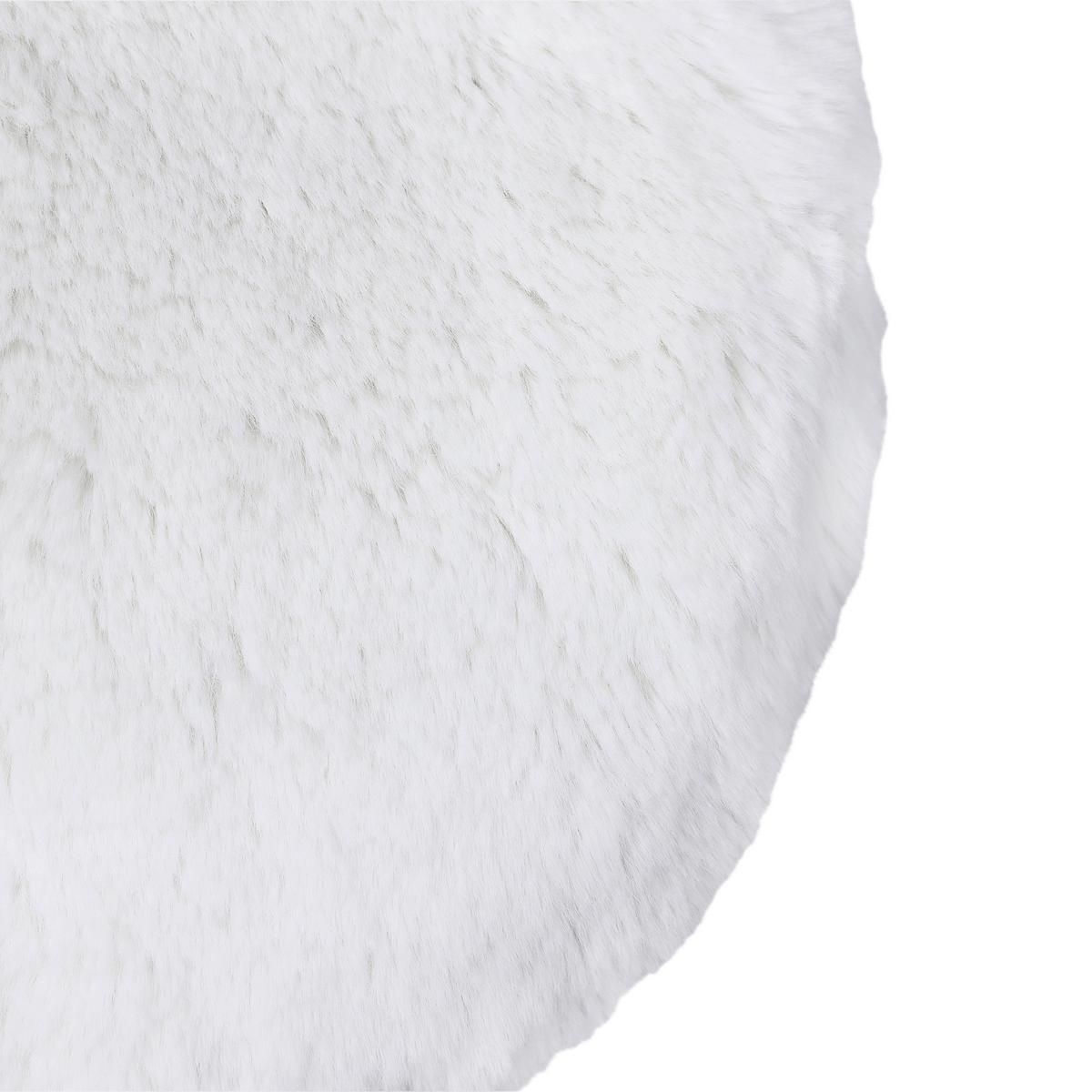 Sitzkissen Weiss Ø Ca. 35cm - Weiss (35/3cm) - Mömax