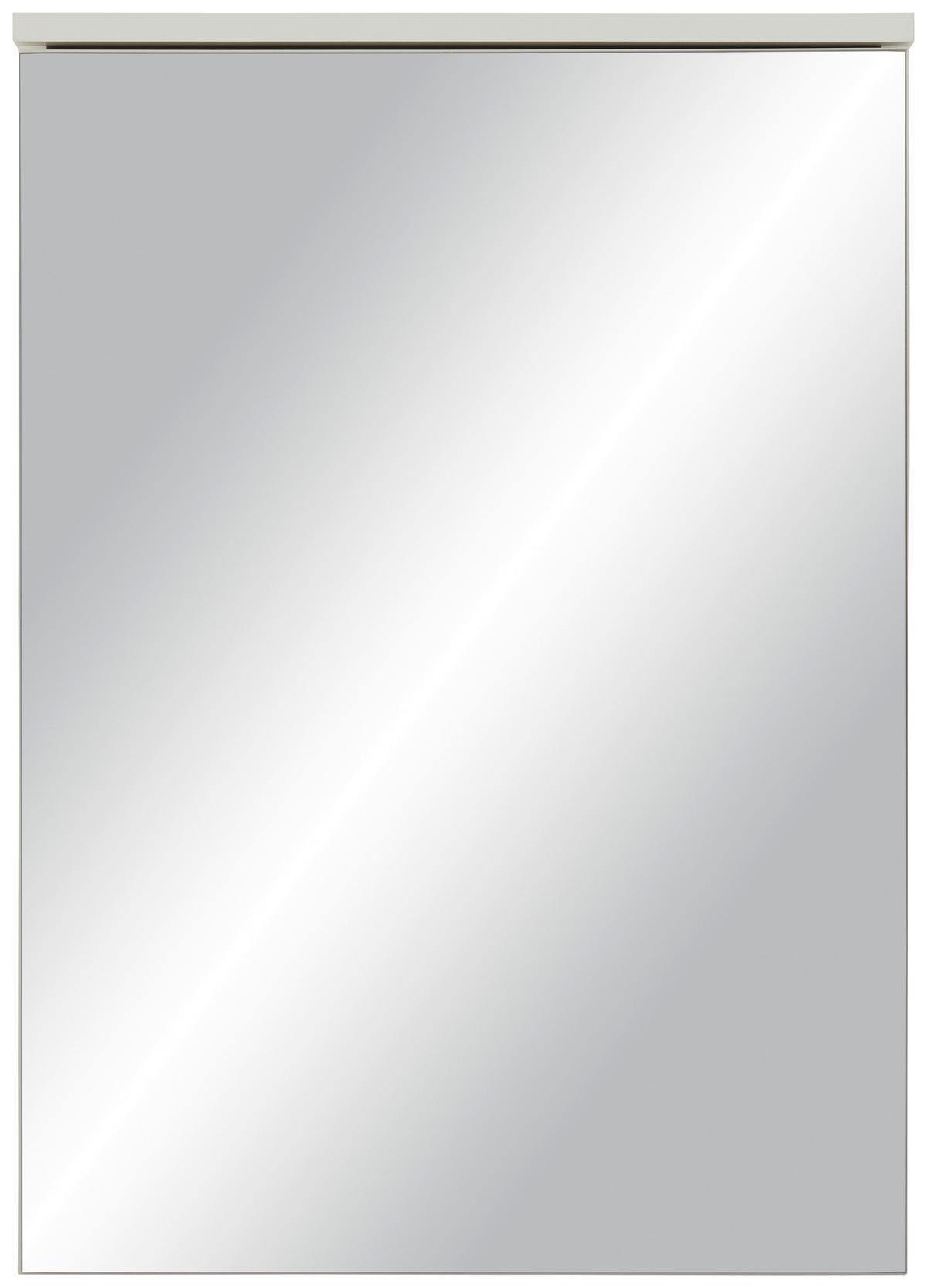Spiegelschrank in Weiss - Weiss, Modern, Glas/Holzwerkstoff (50/70/20cm) - Mömax