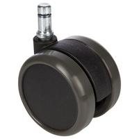 Set Kolesc Za Vrtljivi Stol Rolo, Črna - črna, Basics, kovina/umetna masa (5/7,1/6,5cm) - MID.YOU