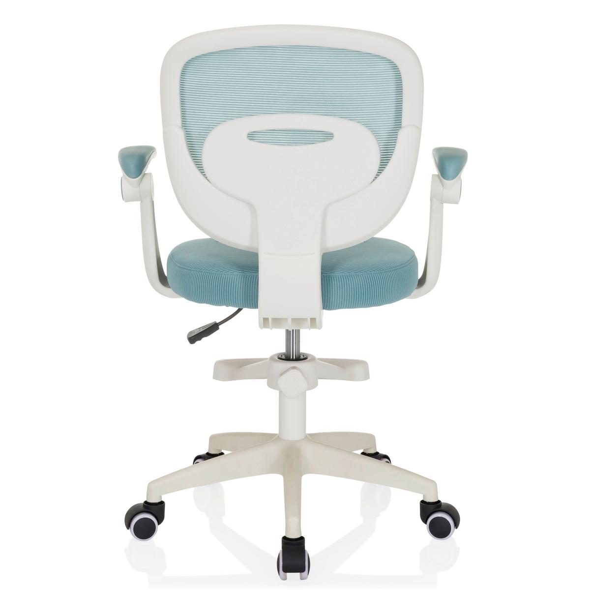 Mladisnki Vrtljivi Stol Kiddy Smart, Modra - bela, Moderno, umetna masa/tekstil (61/84-97/55cm) - MID.YOU