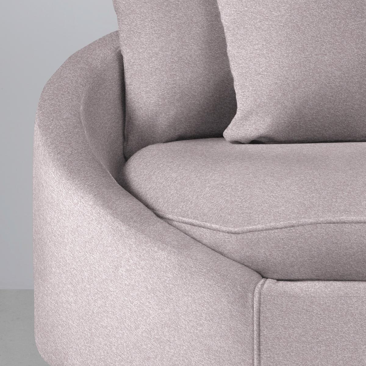 Ecksofa Axel Flieder - Flieder/Schwarz, MODERN, Textil/Metall (291/87/250cm) - Mömax