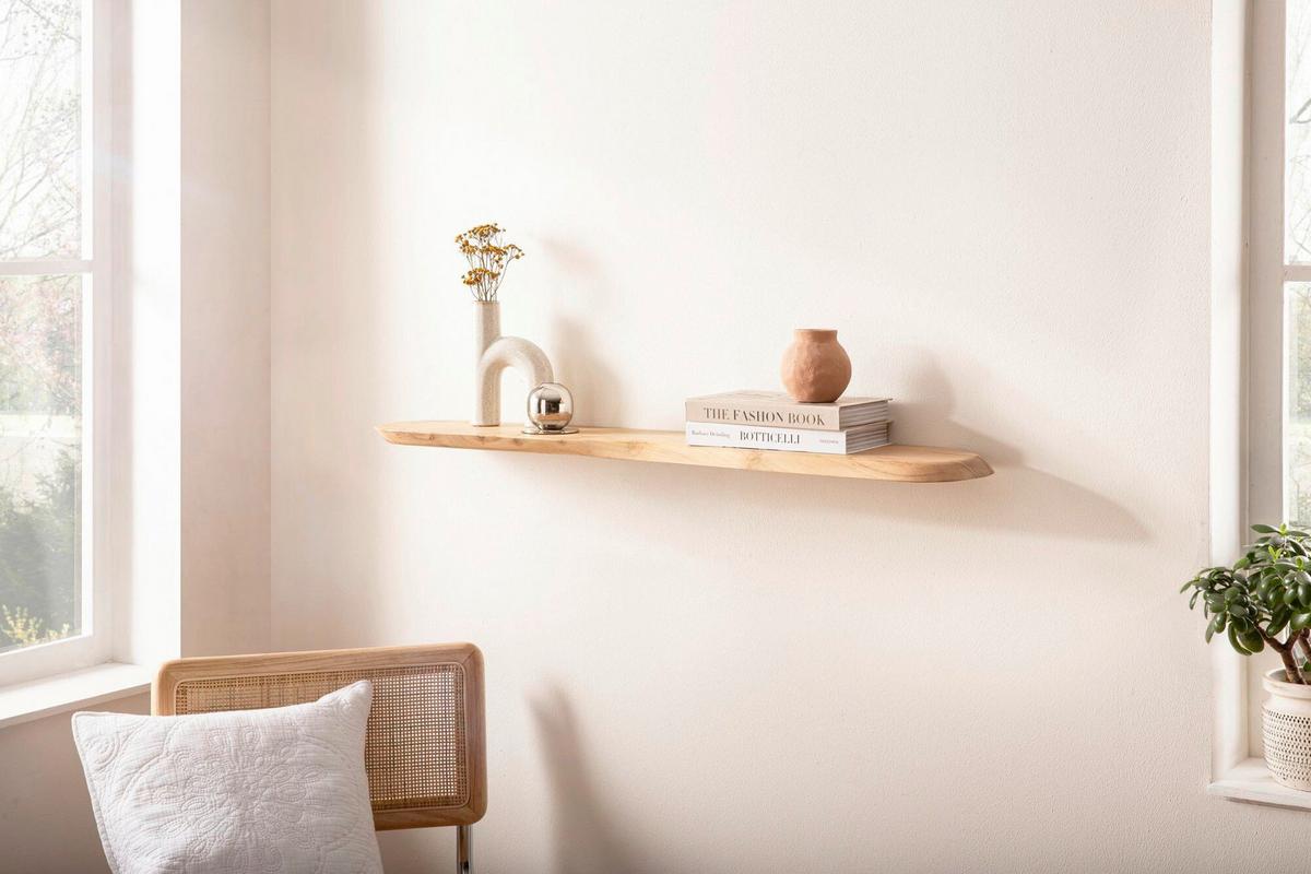 Wandboard Wl7.403 - Akaziefarben, Design, Holz (100/3/20cm) - Livetastic