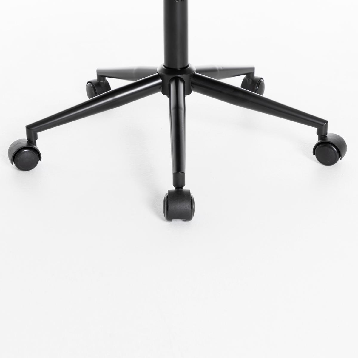 Drehstuhl Beetle Grau/Schwarz - Schwarz/Grau, MODERN, Holz/Kunststoff (48/85-94/56cm) - Mömax