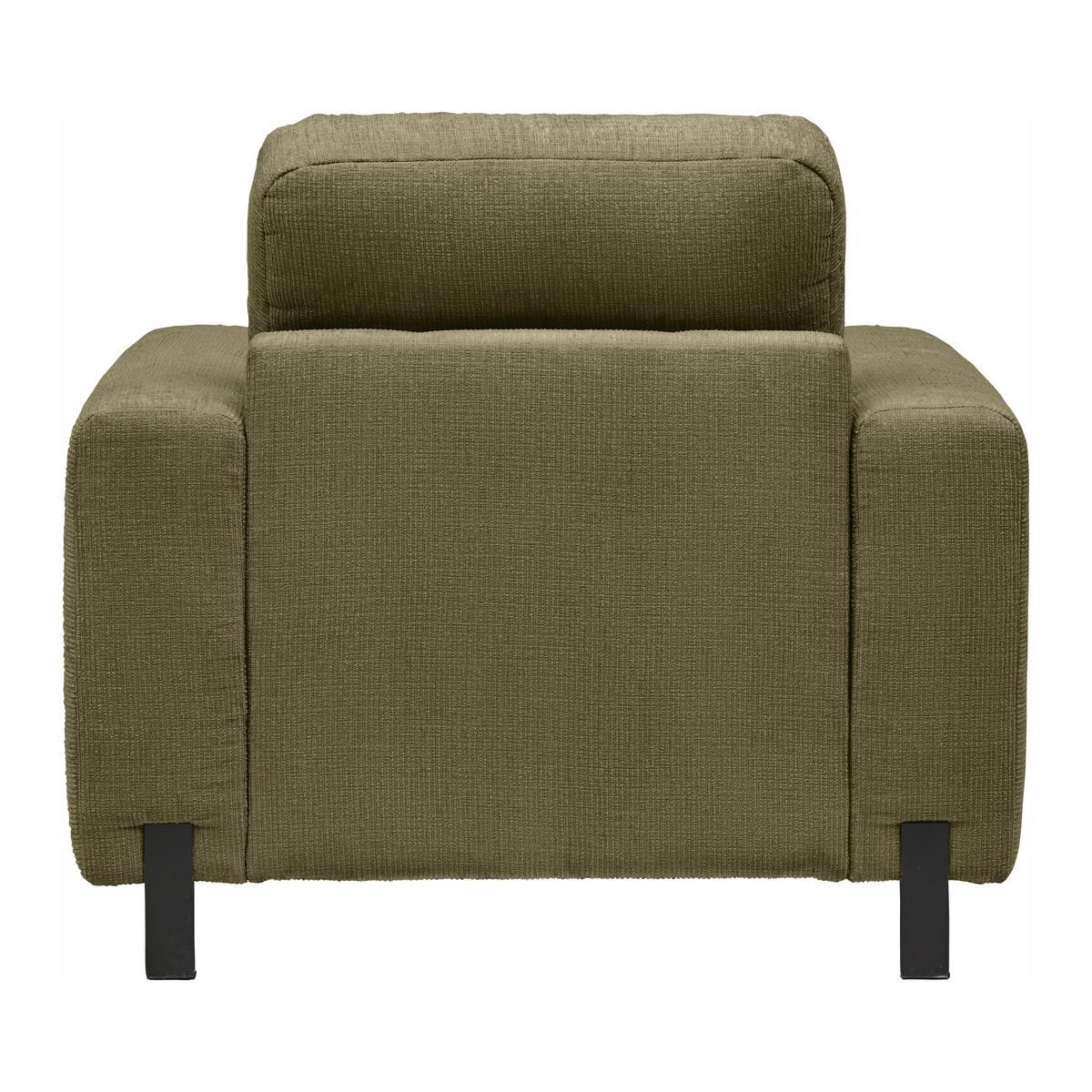 Sessel Piega Grün - Schwarz/Grün, MODERN, Textil/Metall (99/66-87/96cm) - Mömax
