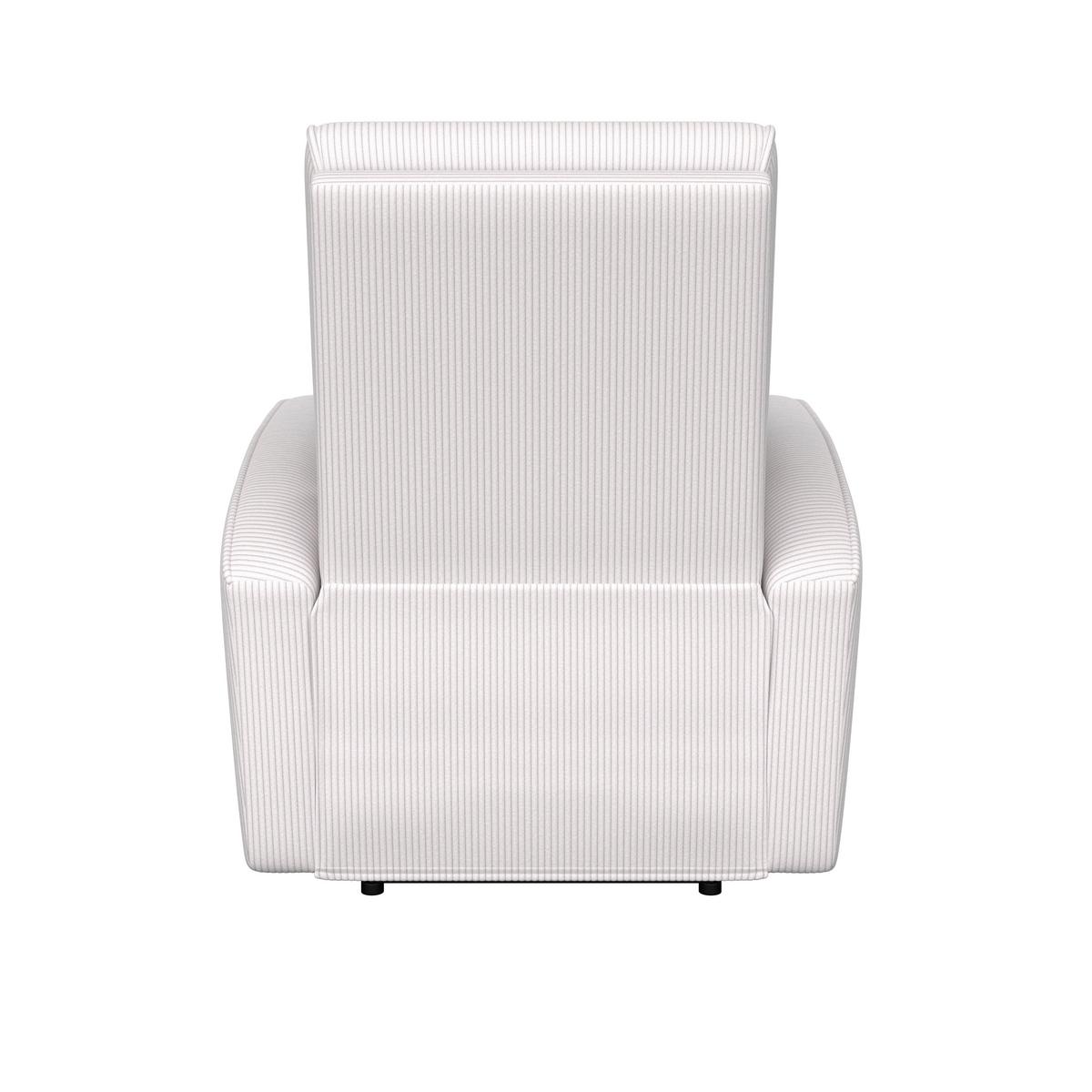 Fotoliu pentru televizor LEON - bej, Basics, plastic/lemn (80/102/96cm) - Ondega