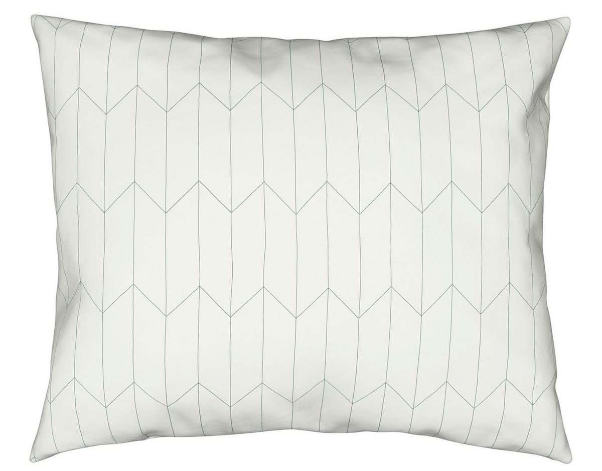 Bettwäsche Tegola in Grün/Natur ca. 160x210cm - Naturfarben/Grün, Modern, Textil (160/210cm) - Modern Living