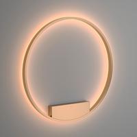 WANDLEUCHTE RIM - Messingfarben, Trend, Metall (80/5cm) - MAYTONI