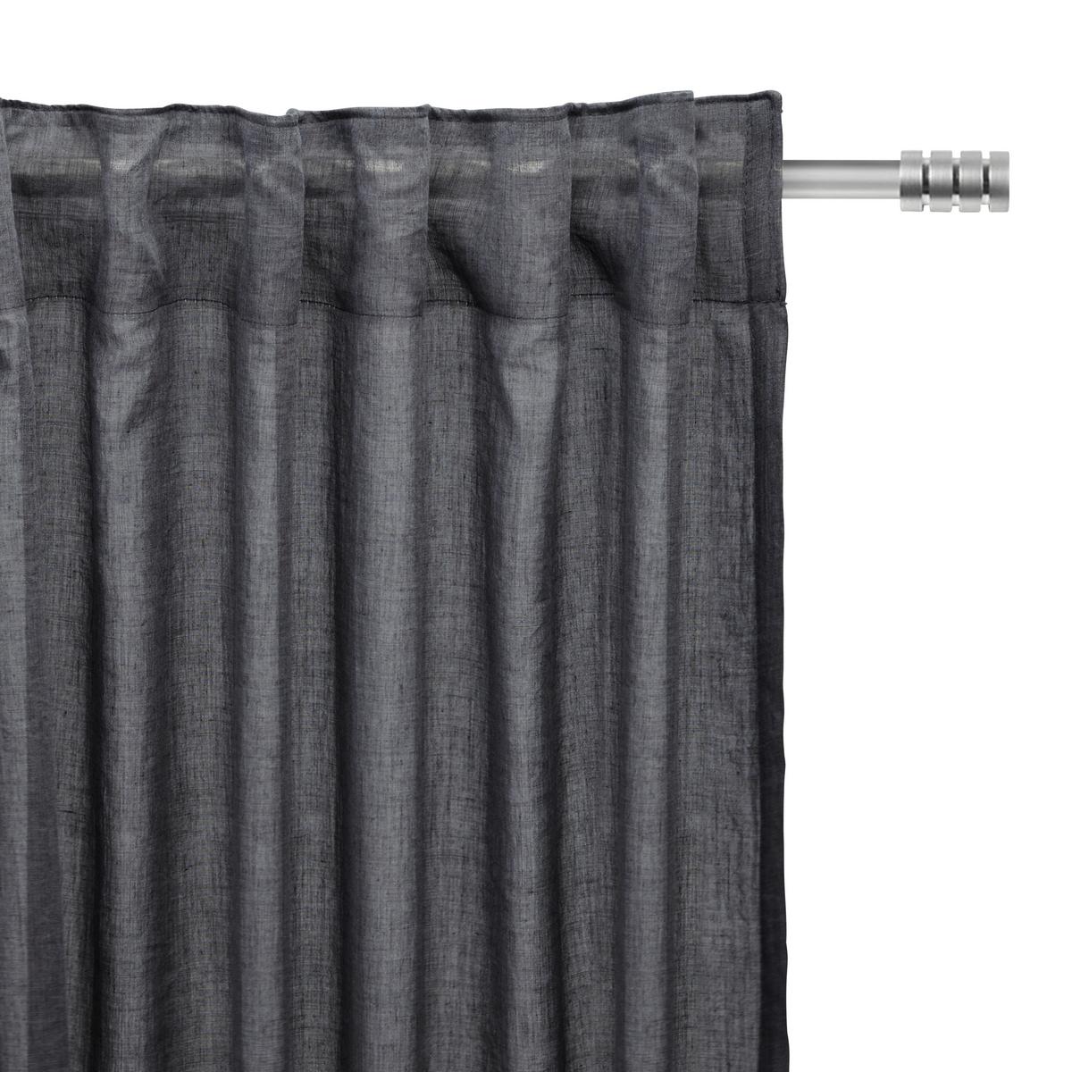 KONČANA ZAVESA RAMONA - modra, Moderno, tekstil (135/245cm) - Modern Living