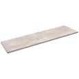 Falipolc Skate 120/30 - Szürke, modern, Faalapú anyag (120/1,8/30cm)