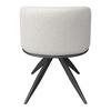 STOL MED ARMSTÖD NELA - grå/svart, Modern, metall/trä (62/77/62cm) - Bessagi Home