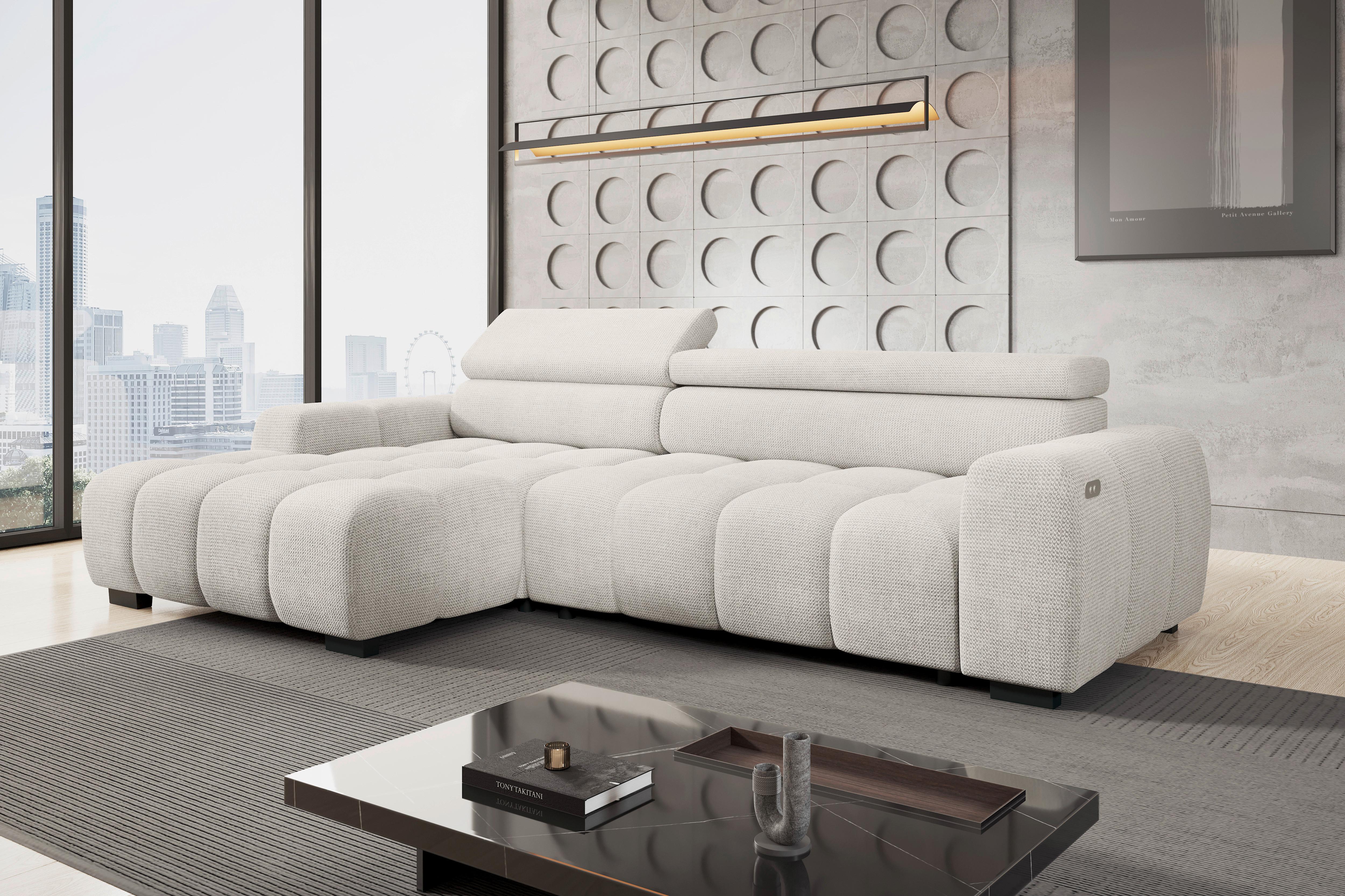 Coltar FARGO S - grej, Trend, textil (168/285cm) - Modern Living