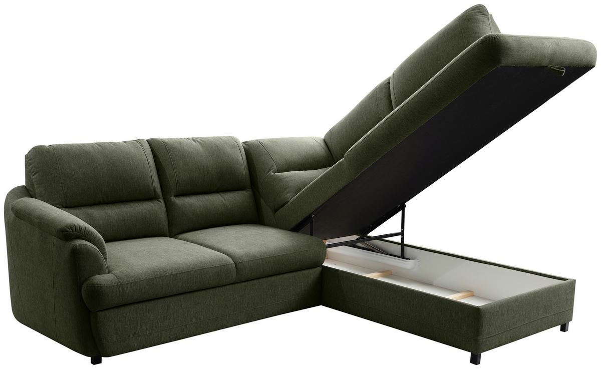 Coltar GUSTO - grej/verde, Basics, textil (240/200cm) - Modern Living