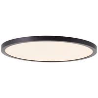 LED-Paneel Tuco Schwarz/Weiß max. 20 Watt - Schwarz/Weiß, Basics, Kunststoff (29,5/2,5cm) - Brilliant