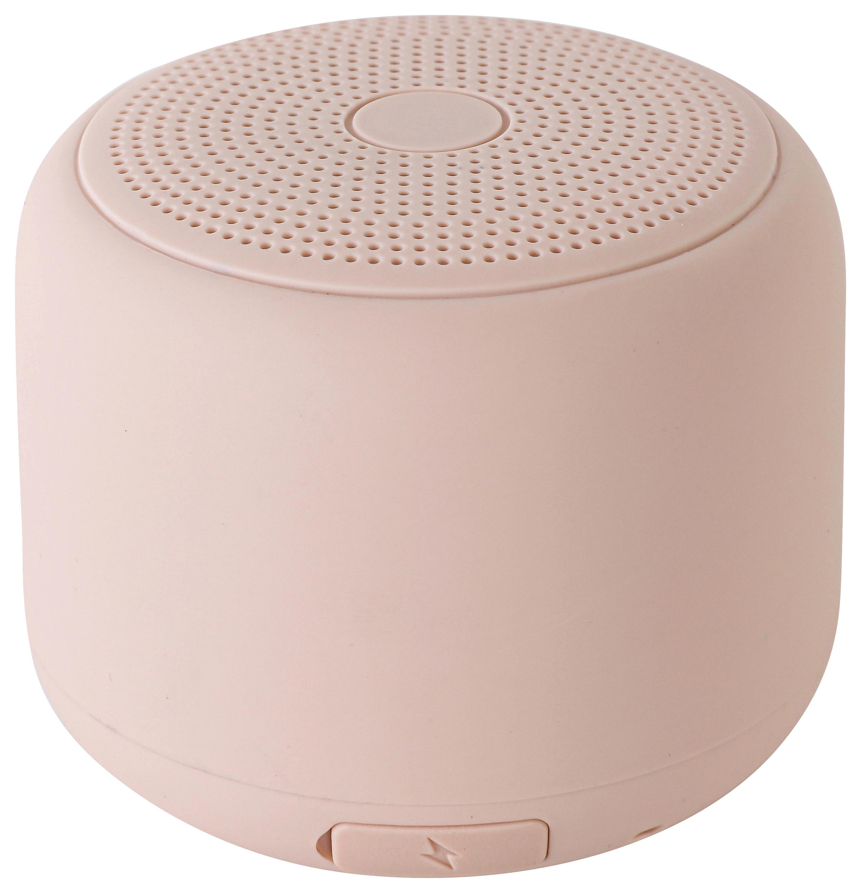 Lautsprecher Bluti Rosa max. 3 Watt - Rosa, MODERN, Kunststoff (7,55/6,15cm) - Mömax